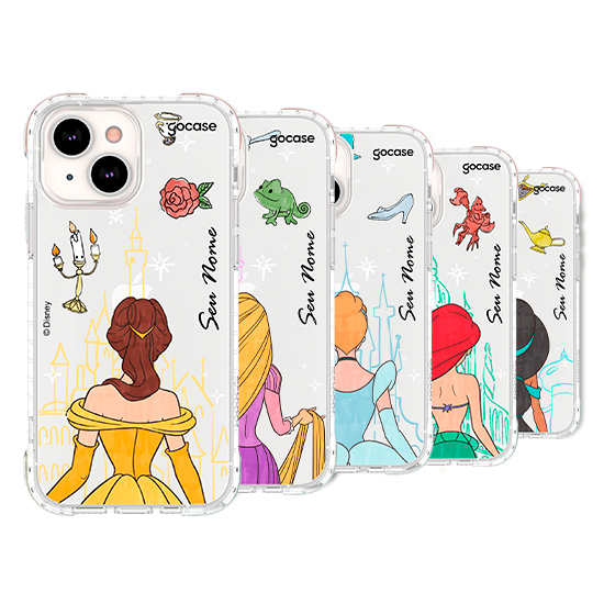 Capinha para celular Disney - Princesas - Castle