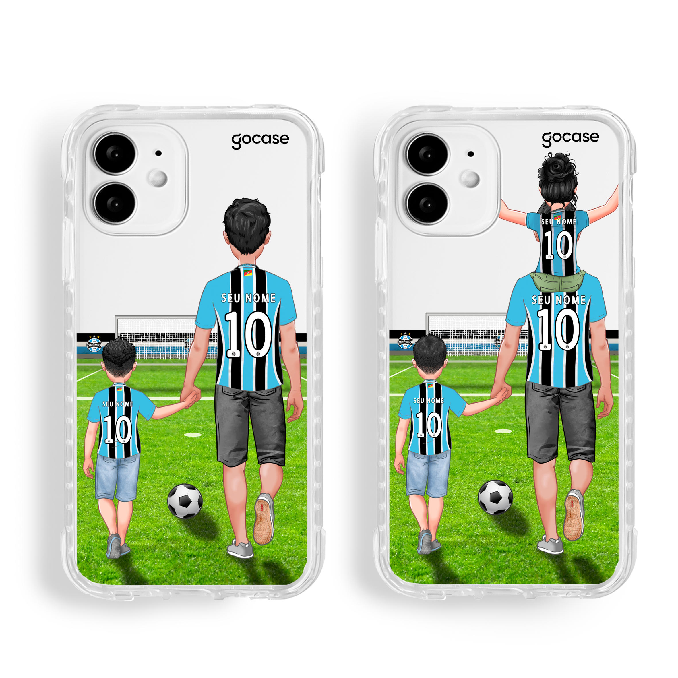 Capinha para celular Grêmio - Pai e Filho(a) Tricolores