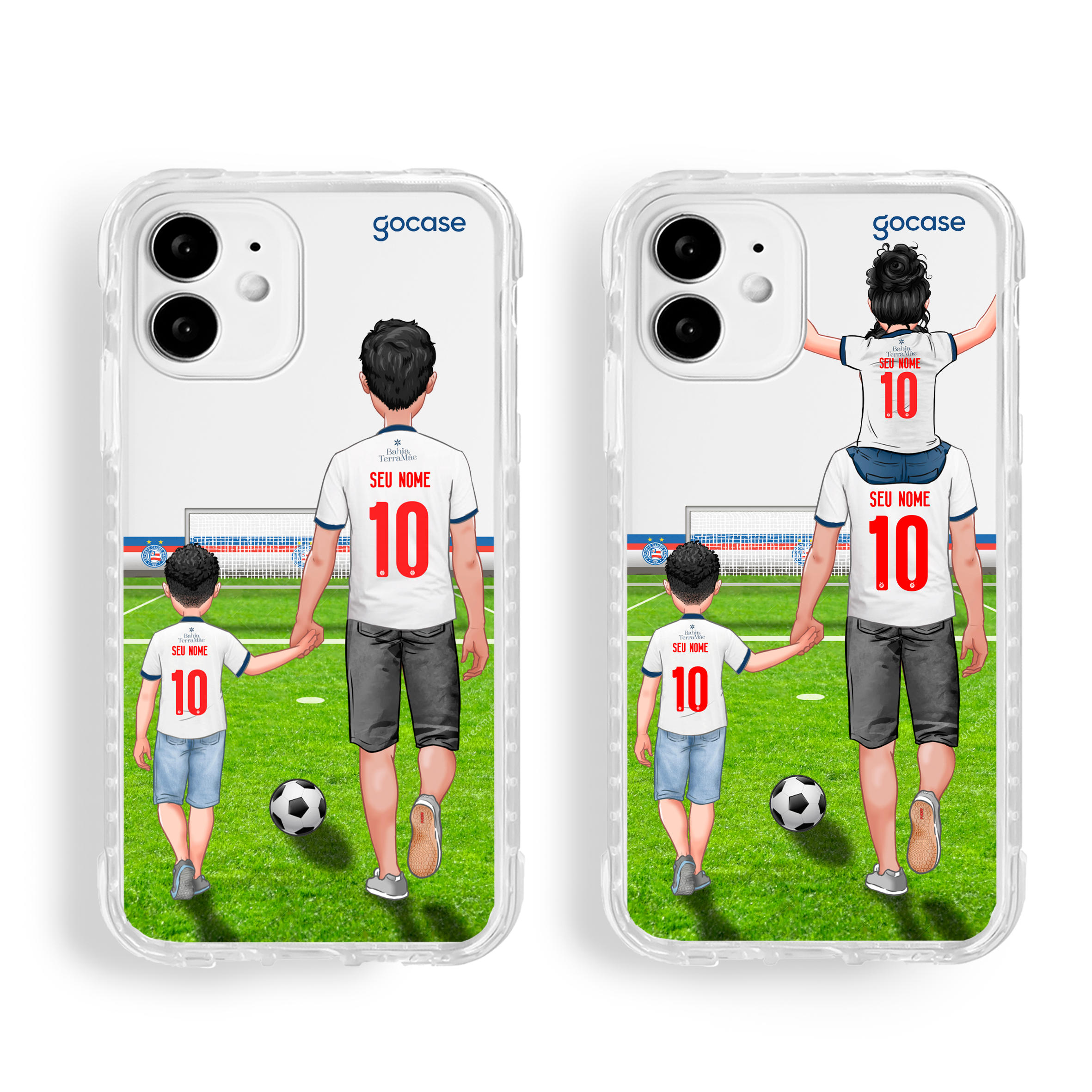 Capinha para celular Bahia - Pai e filho(a) Tricolores