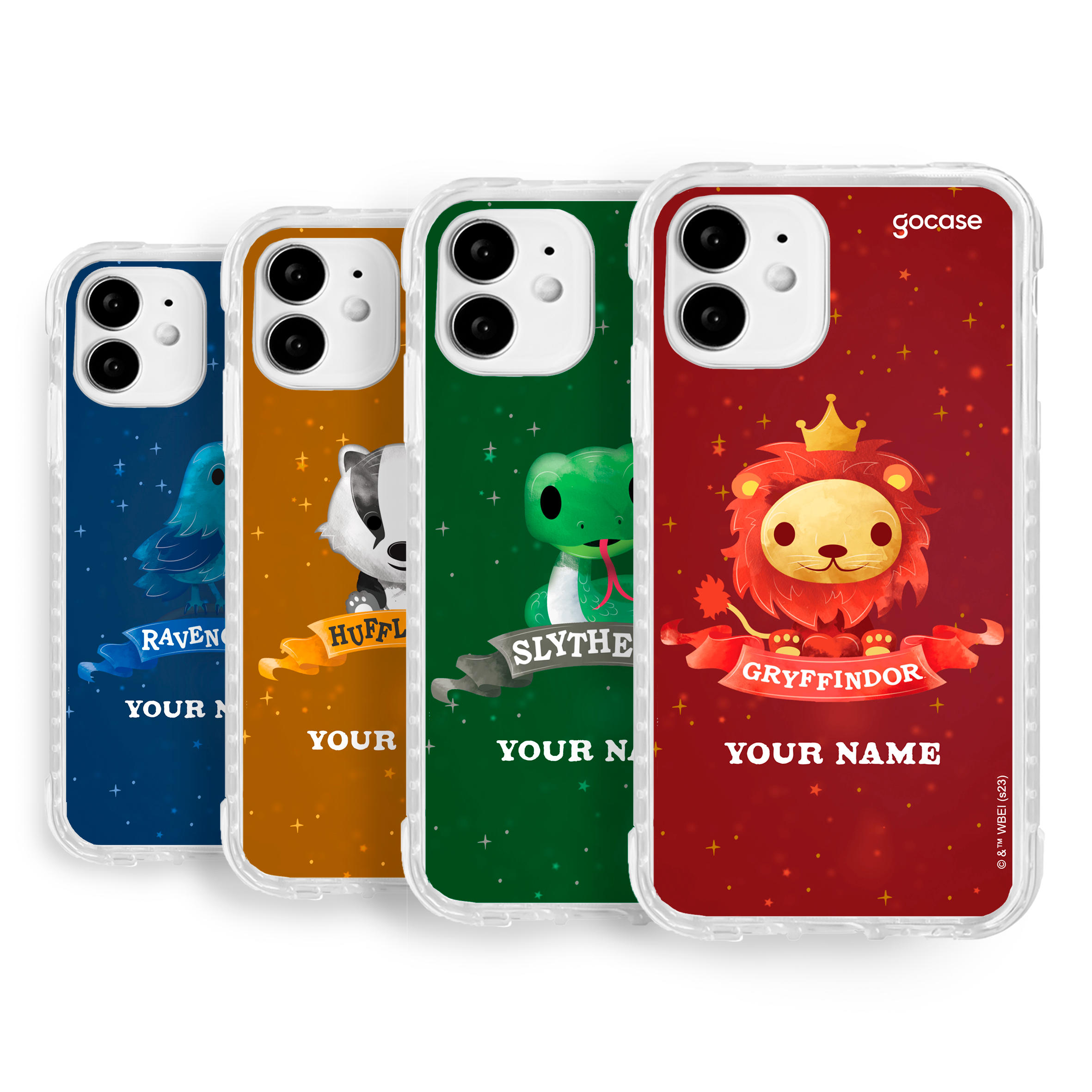 Harry Potter - Animals Hogwarts Houses Phone Case