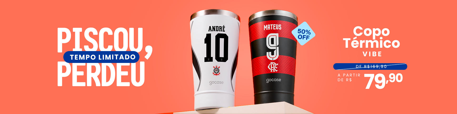 Copo Térmico Futebol