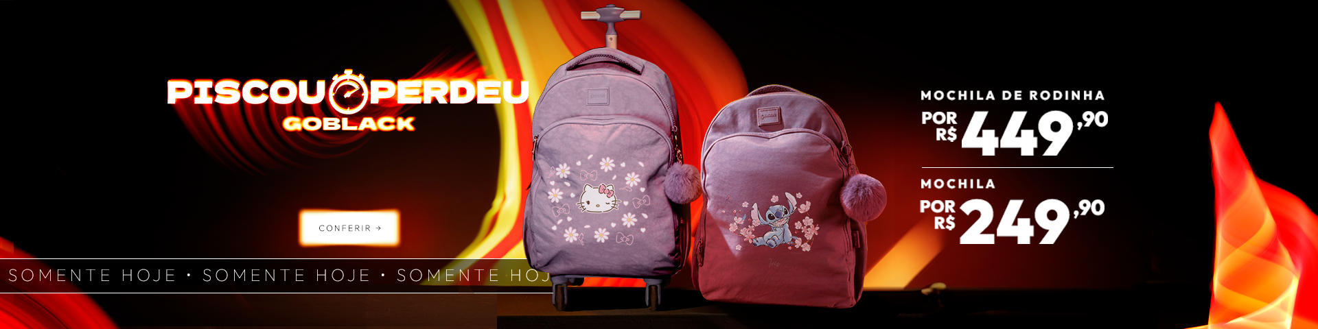 Mochila Fun / Rodinhas Fun