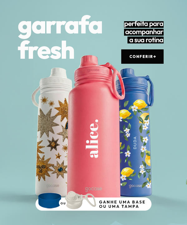 Garrafa Fresh - RELÓGIO