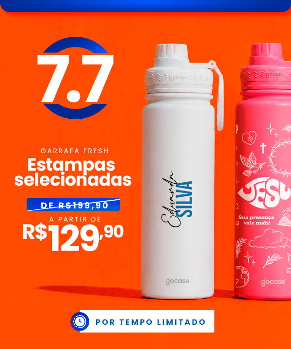 Garrafa Fresh - Estampas selecionada