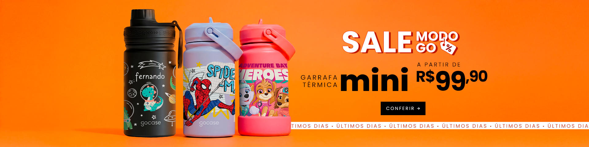 OFF - PISCOU, PERDEU - GARRAFA MINI