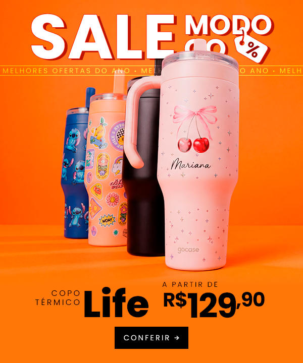 Copo Life - RELÓGIO 