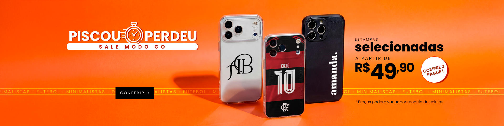 Capinhas - piscou, perdeu