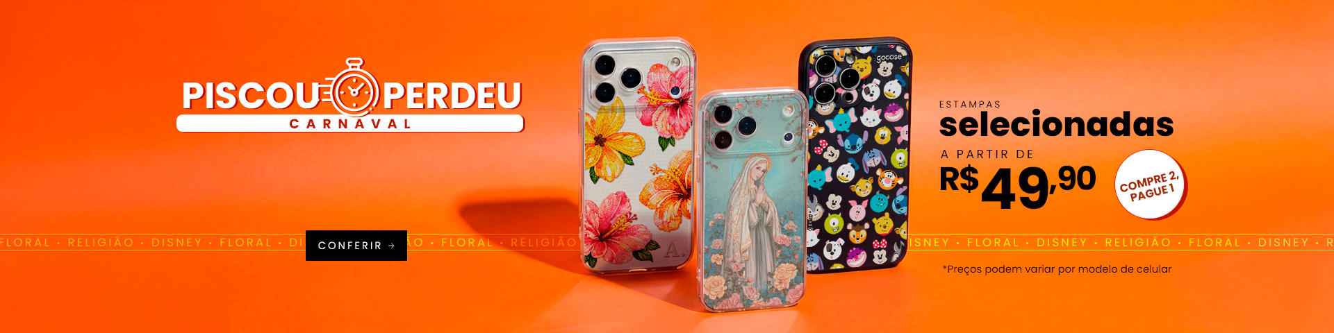 Capinhas - piscou, perdeu