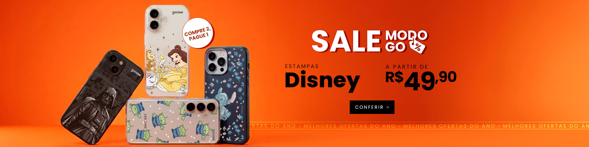 Capinhas Disney - piscou, perdeu