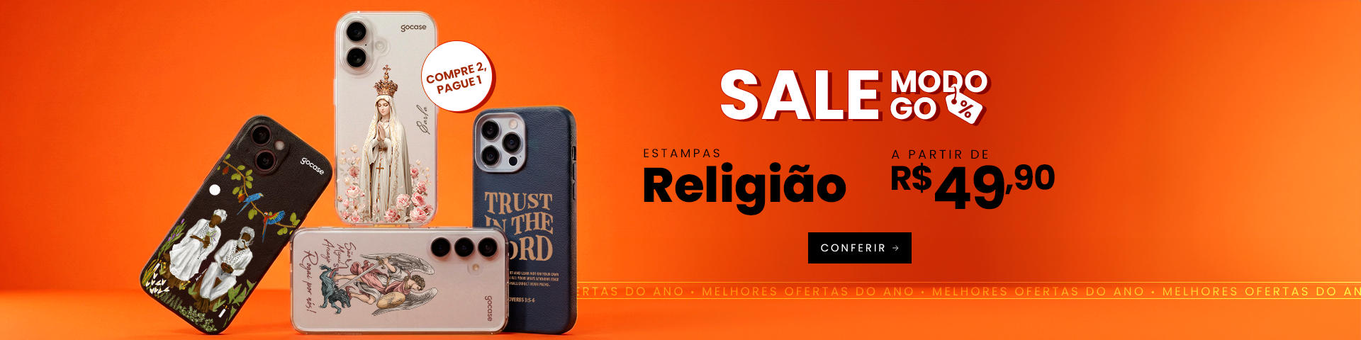 Capinhas Religiosas - piscou, perdeu