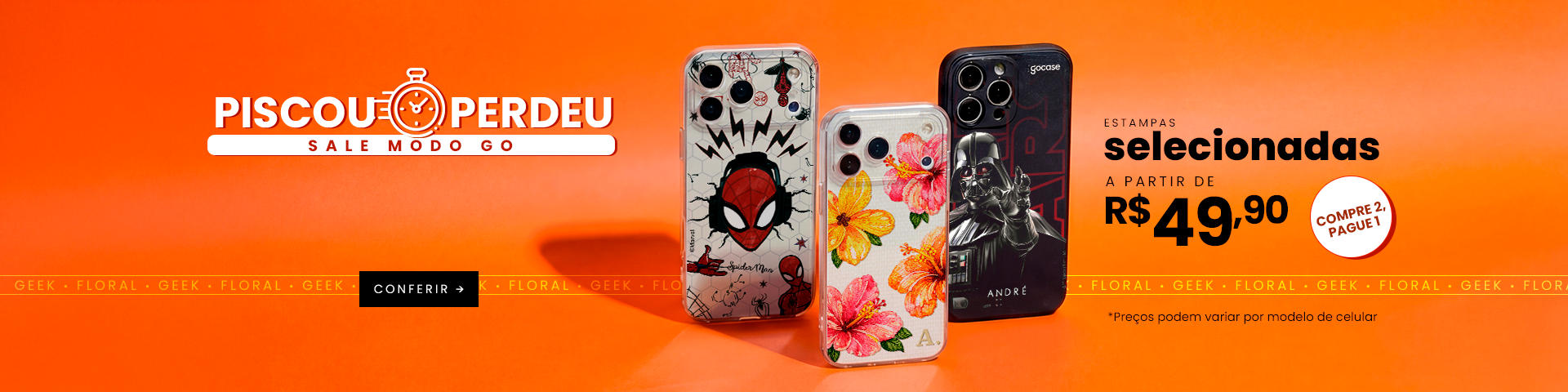 Capinhas - piscou, perdeu