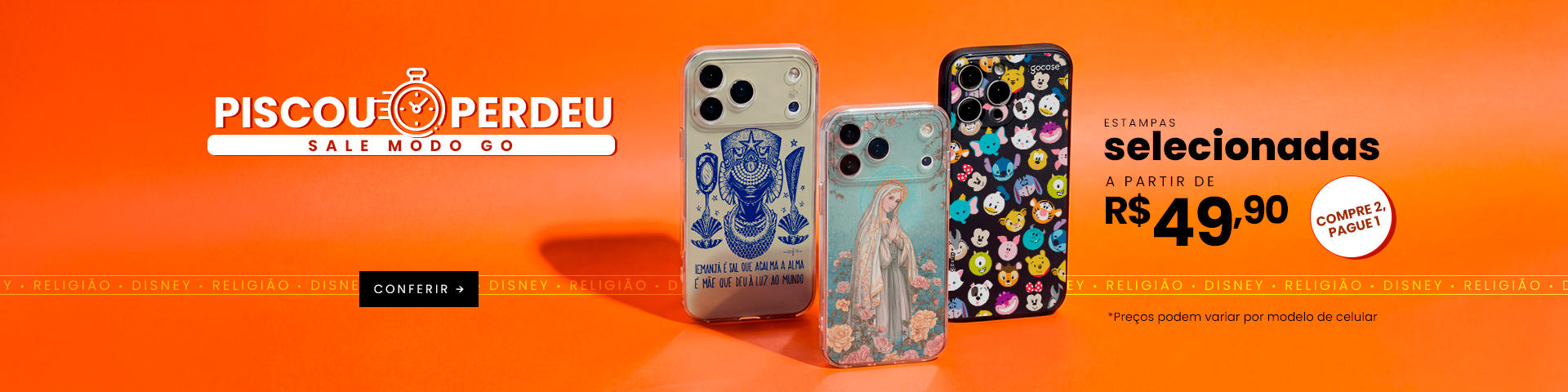 Capinhas - piscou, perdeu