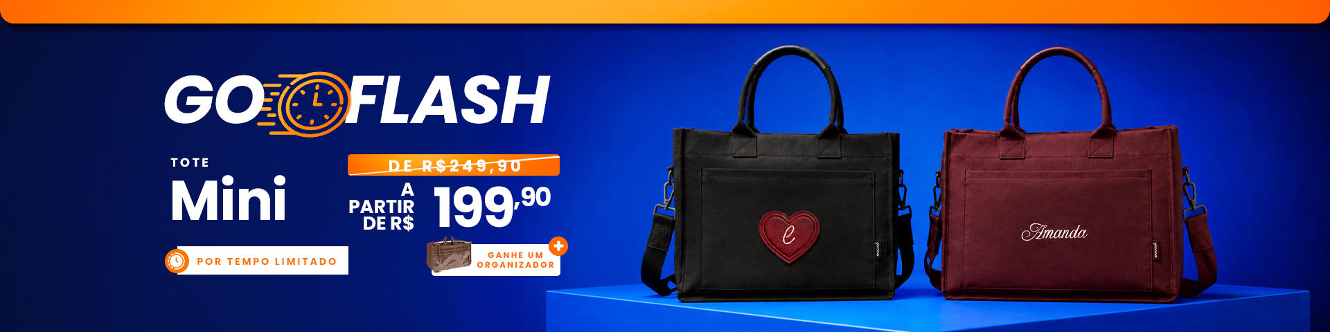 Tote Mini - piscou, perdeu