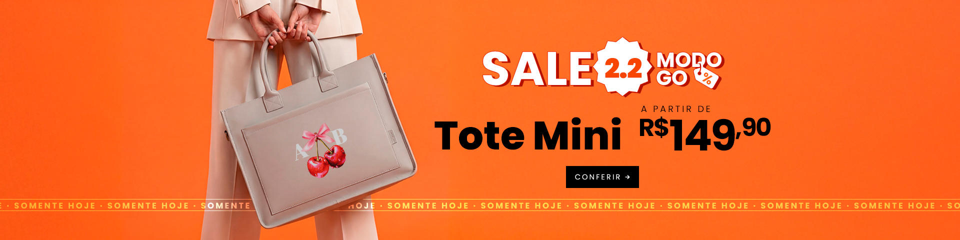 Tote Mini - piscou, perdeu