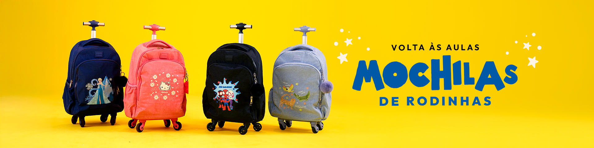 Mochila de Rodinhas Fun 