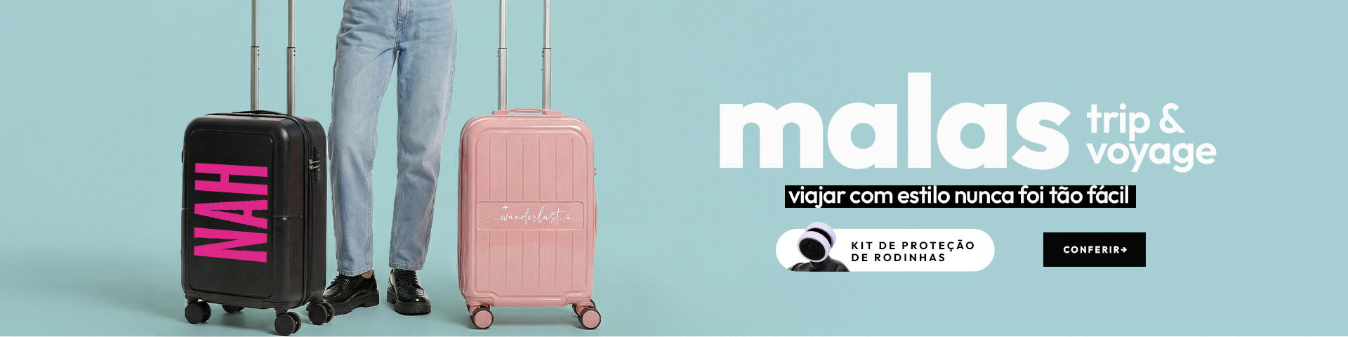 Mala de Bordo Trip - RELÓGIO 