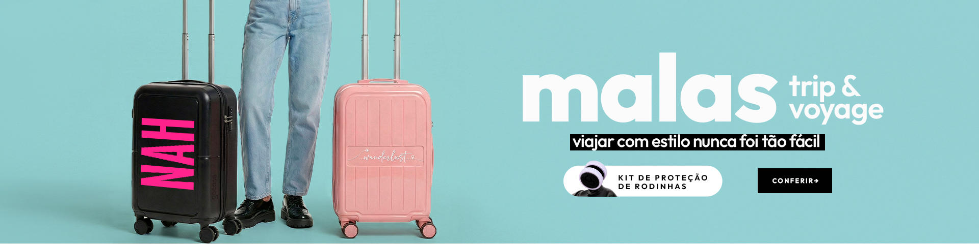 Mala de Bordo Trip - RELÓGIO 