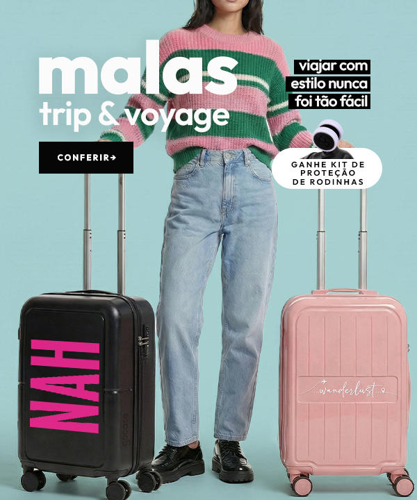 Mala de Bordo Trip - RELÓGIO 