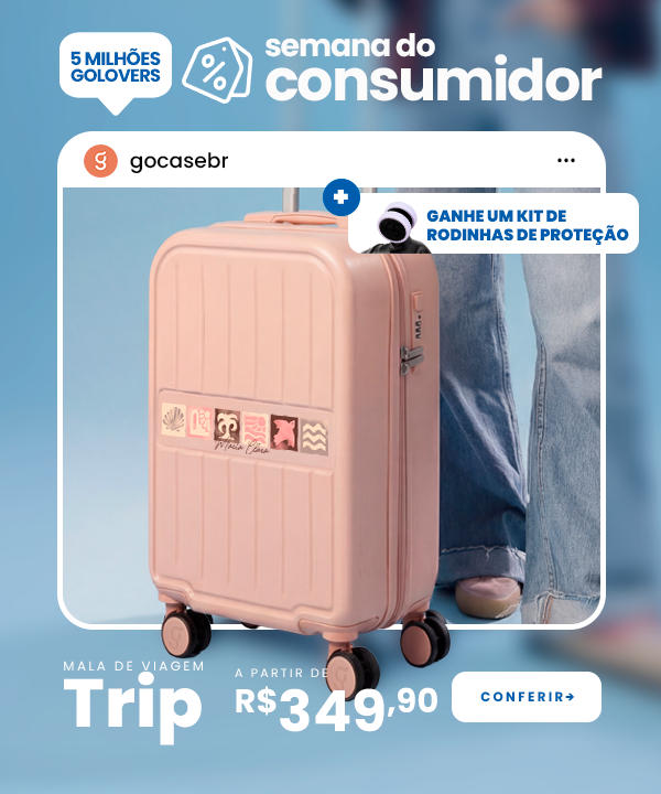 Mala de Bordo Trip - RELÓGIO 
