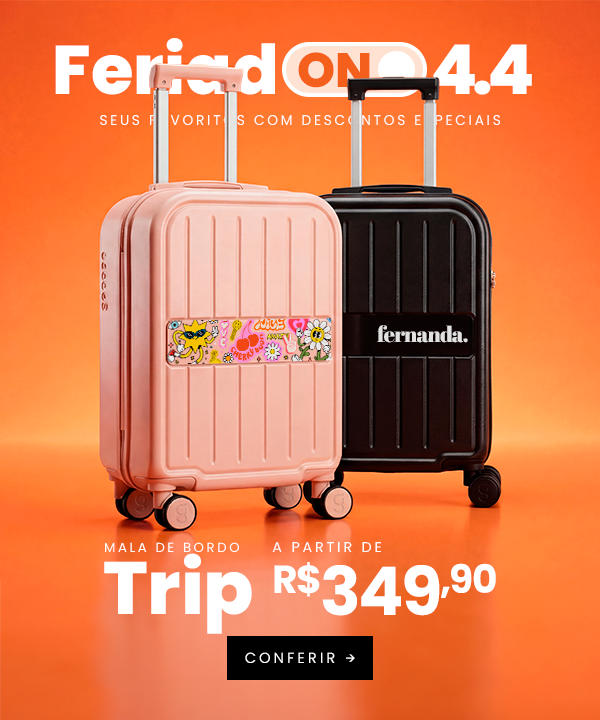 Mala de Bordo Trip - RELÓGIO 