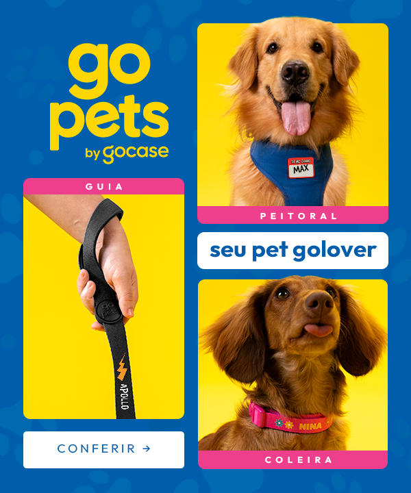 Lançamento - Linha Pet - Coleira, Peitoral e Guia