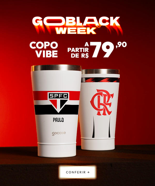 Copo Térmico Vibe Futebol - PISCOU, PERDEU