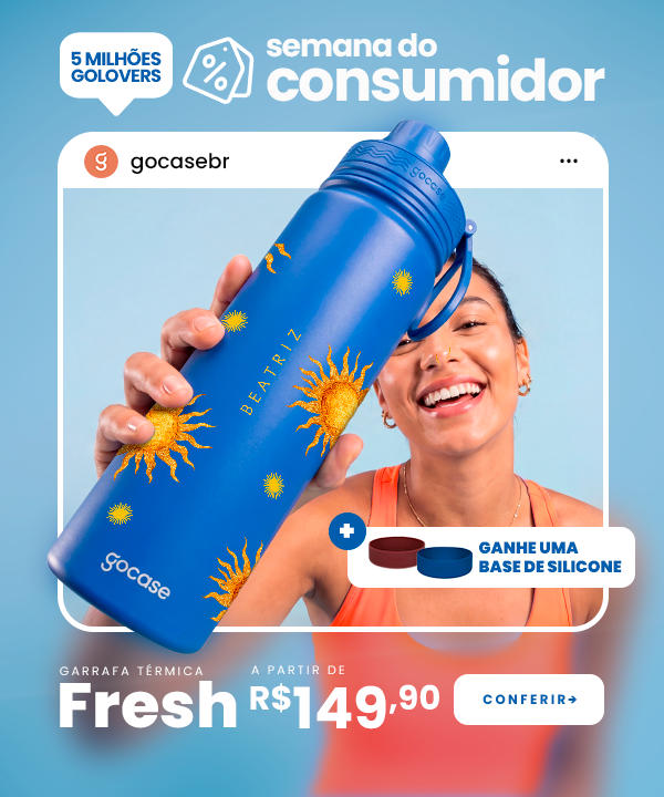 Garrafa Fresh - RELÓGIO