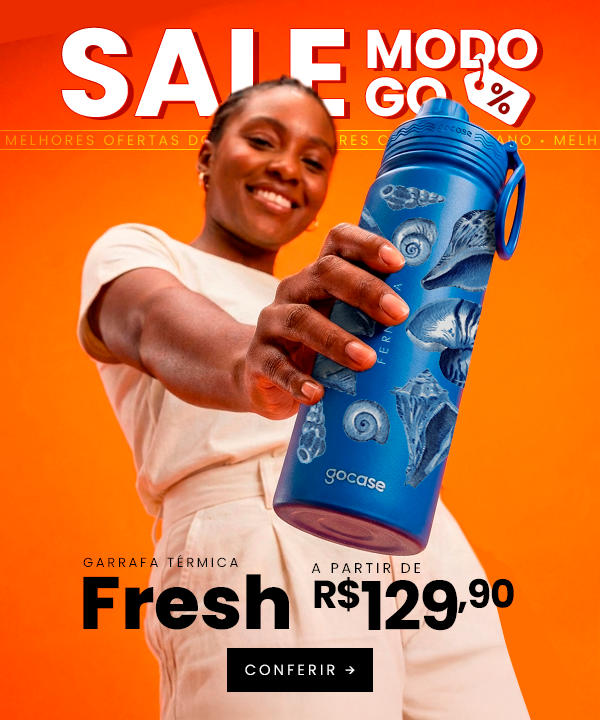 Garrafa Fresh - RELÓGIO