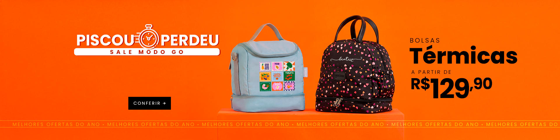 LANCHEIRAS FRUIT / MIX - PISCOU, PERDEU