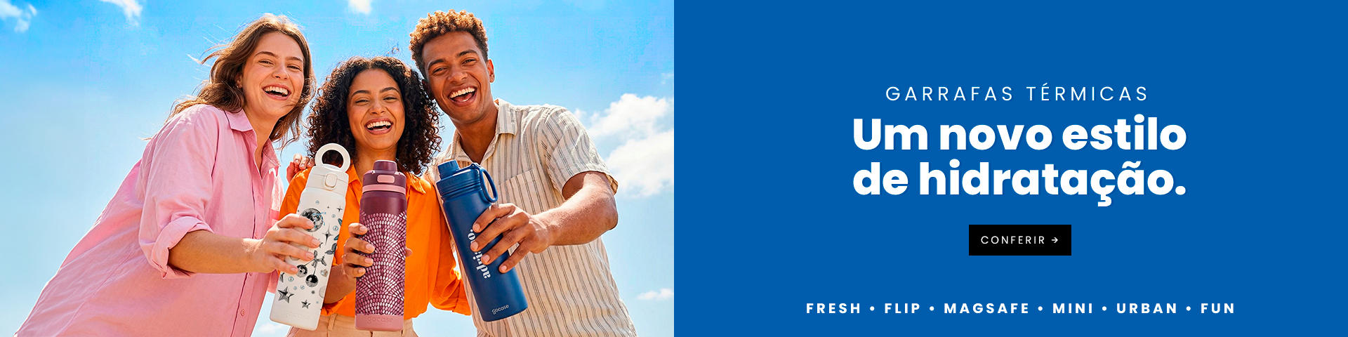 Garrafa Térmica URBAN - RELÓGIO 