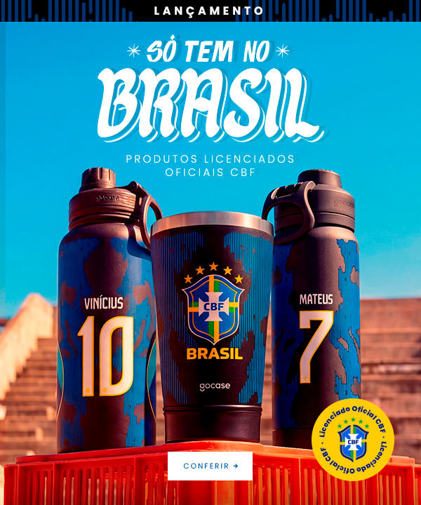 SÓ TEM NO BRASIL