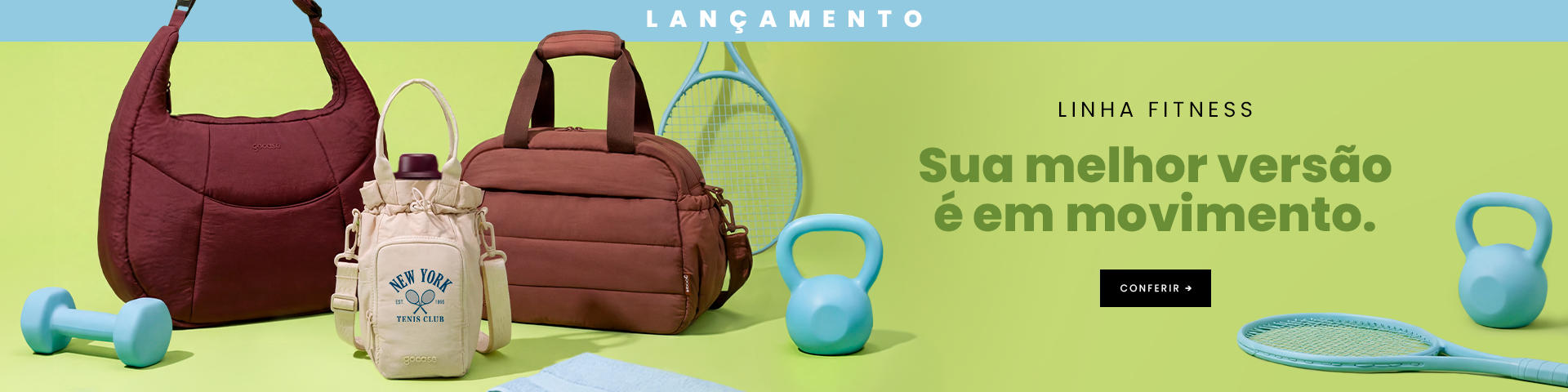 Lançamento - Linha Fitness 