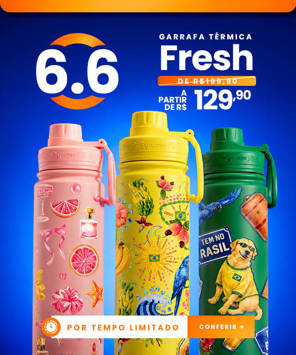 🔥Ofertas 6.6: Garrafa Fresh