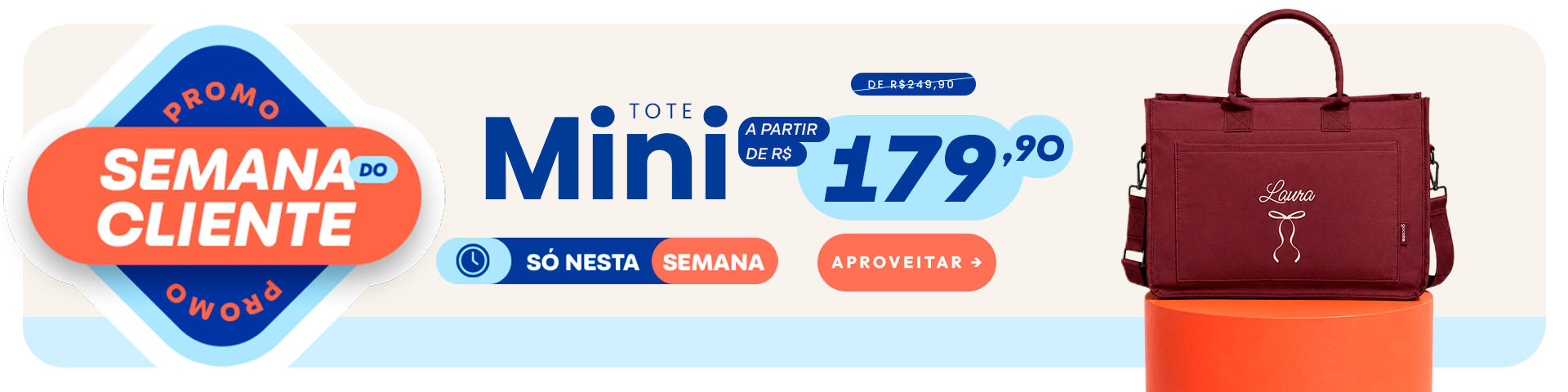 🔥 9.9 🔥 - MINI TOTE