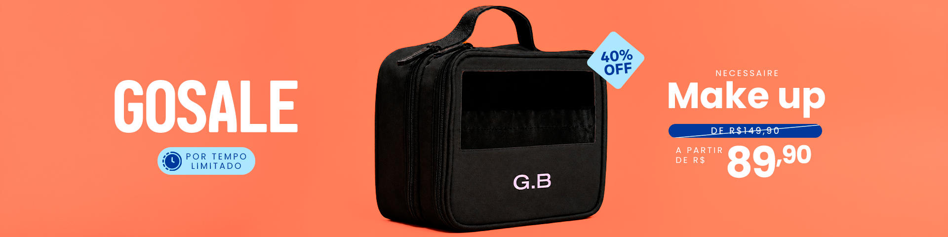 Necessaire Makeup Double