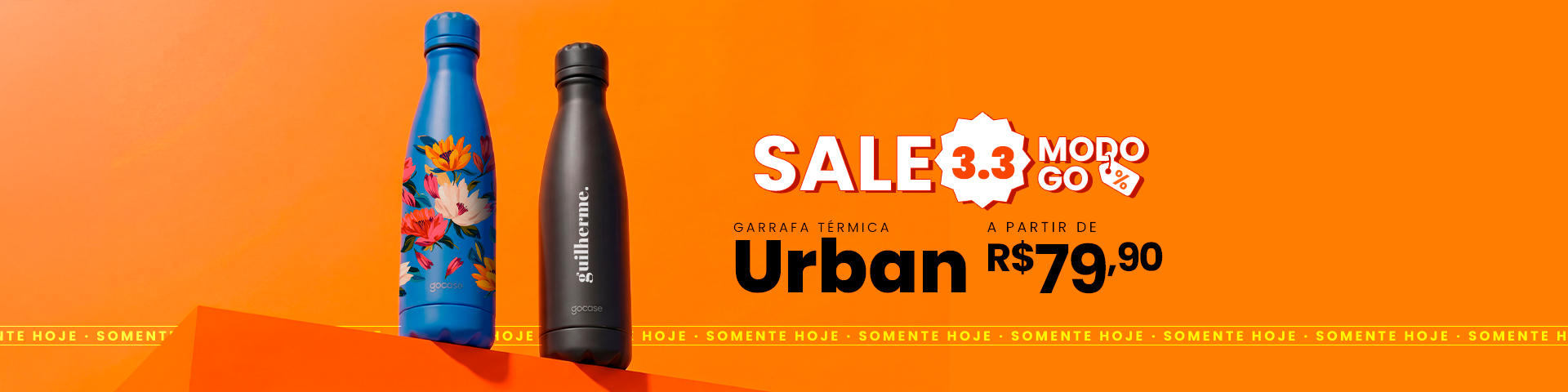 Kit Promocional: Garrafa Térmica Urban + Ebook.