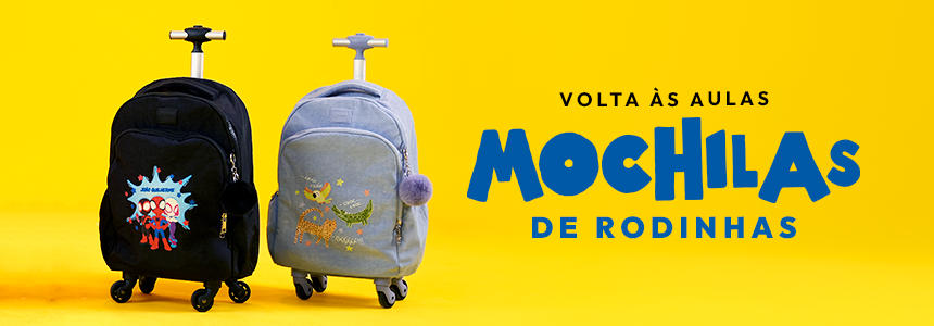 Mochila de Carrinho 2 Rodas Play