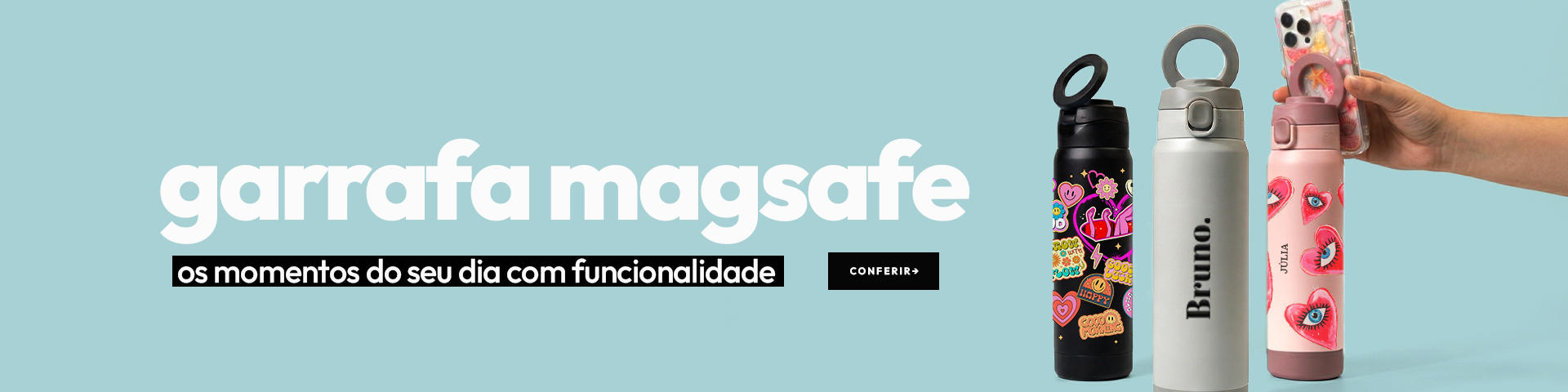 Garrafa Térmica Magsafe + Ebook