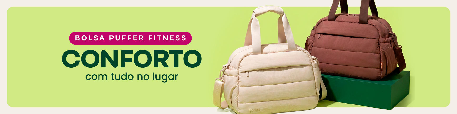 Bolsa Fitness Puffer