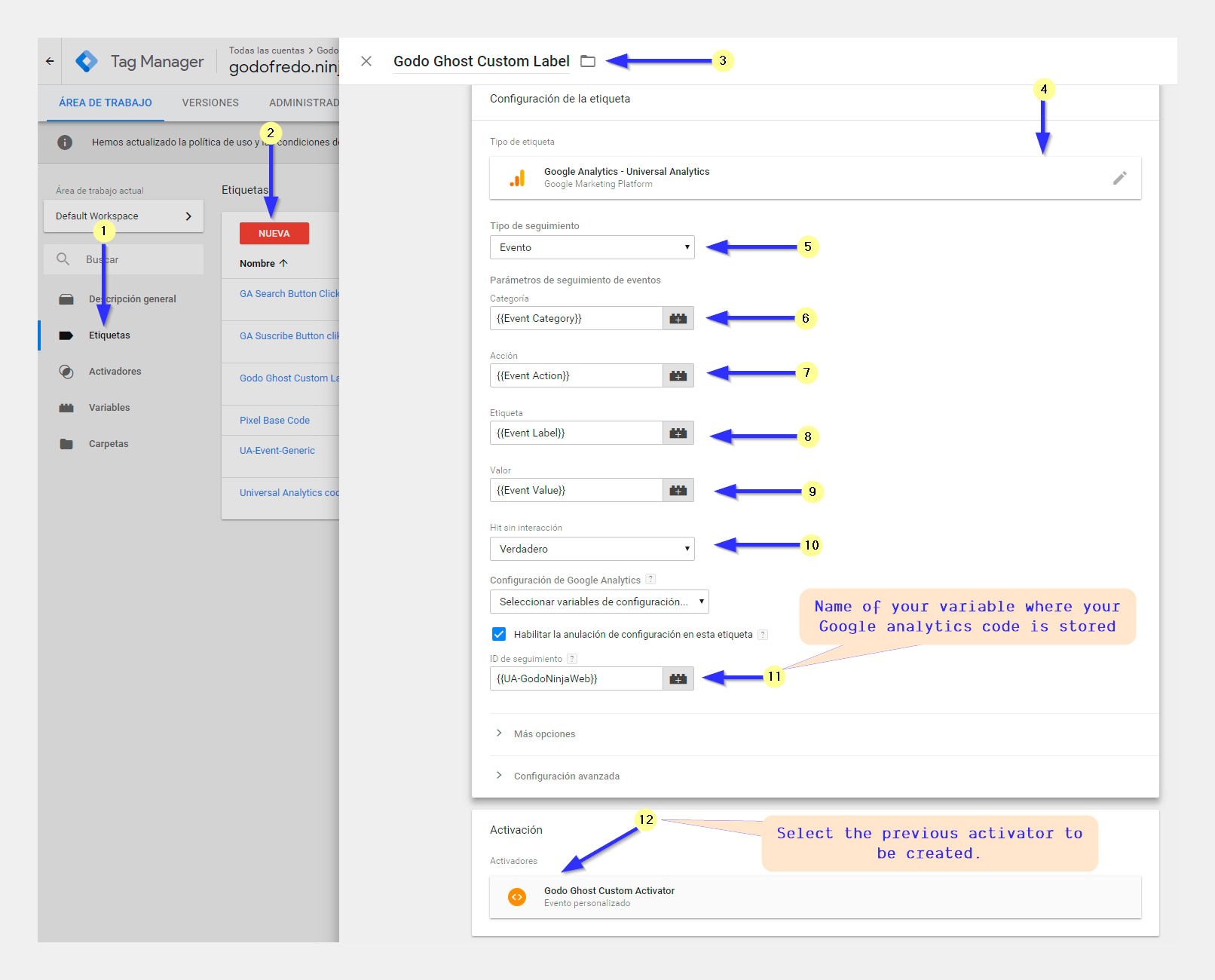 google tag tracking