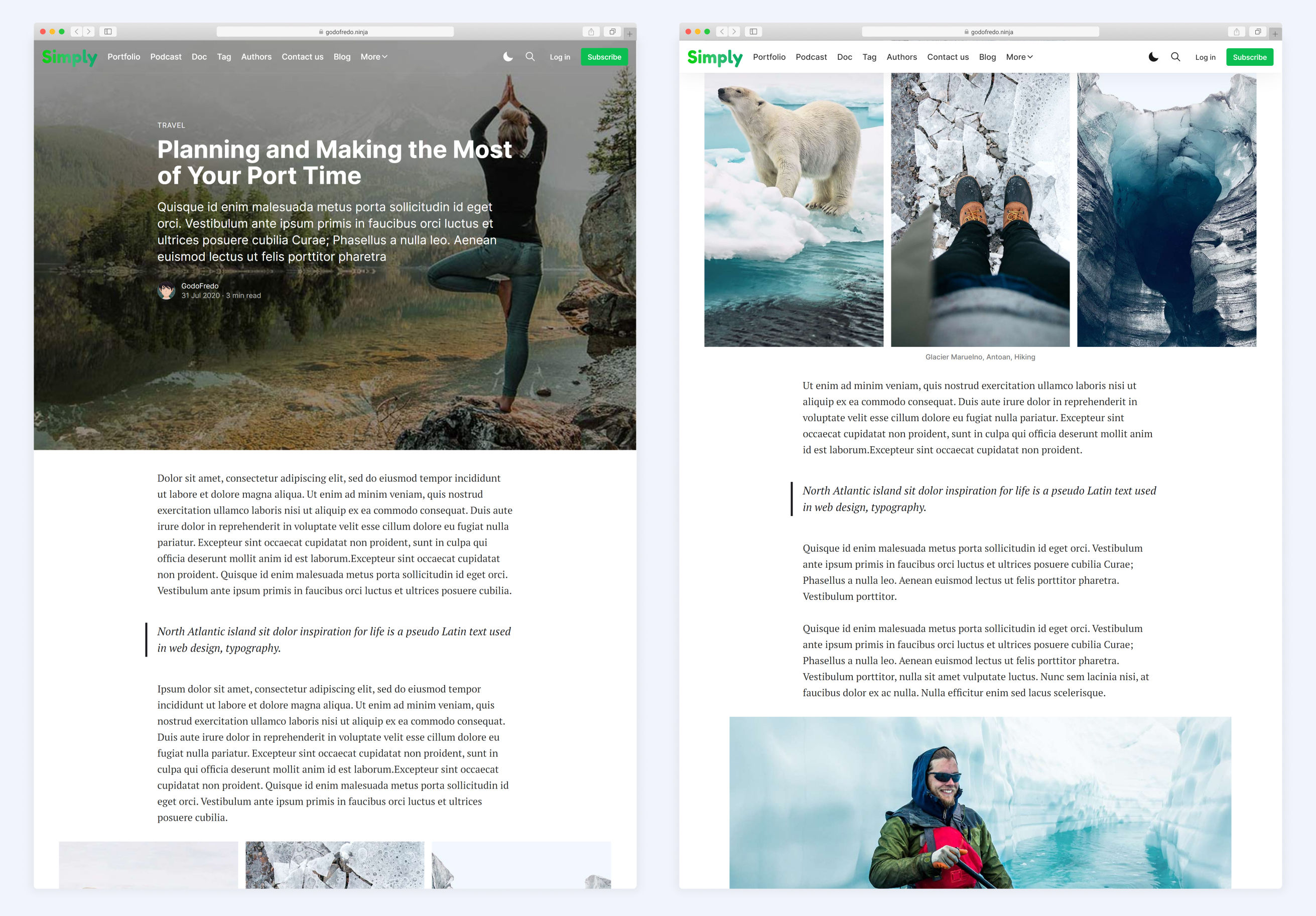 Ghost post format image