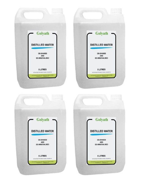 Distilled Water 20L (20 Litre) Pure Steam Distilled Water 20 Ltr