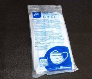FACEMASK pk of 10 Single-use Medical Surgical Facemask with ear loops NEW | Professional Grade | Bulk Available