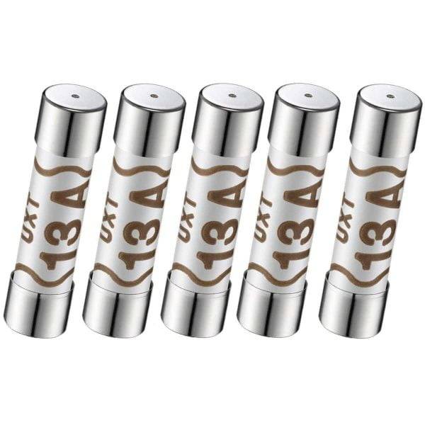 5 x T 13A H 240V FUSE - T13AH240V - SLOW BLOW Time Delay 25 x 6mm - UK Seller ✔ | Professional Grade | Bulk Available