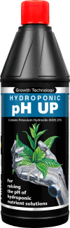 pH UP (Growth Technology), pH +, pH Plus 250mL | Professional Grade | Bulk Available