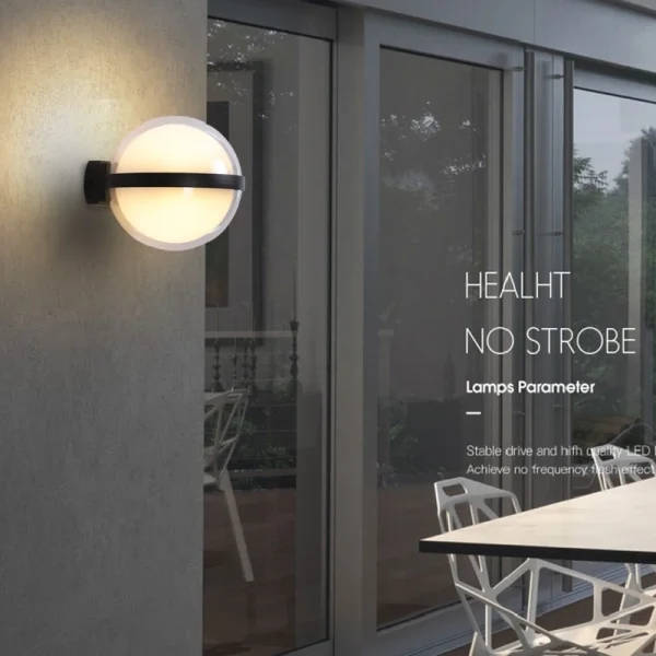 LED Circular Outdoor Lamp / Lantern, Rooftop Garden, Aisle Outdoor Lamp | Professional Grade | Bulk Available