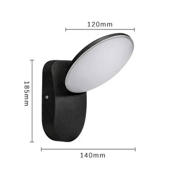 Courtyard wall lamp, garden / terrace, contemporary and contracted, outdoor corridor lights, LED, waterproof | Professional Grade | Bulk Available - Image 6