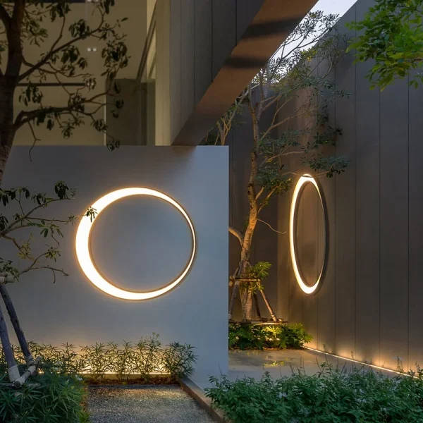 Modern wall lamp, garden lamp, outdoor, ip65, waterproof, creative decorative wall lamp, 110 v220v stainless steel | Professional Grade | Bulk Available - Image 2