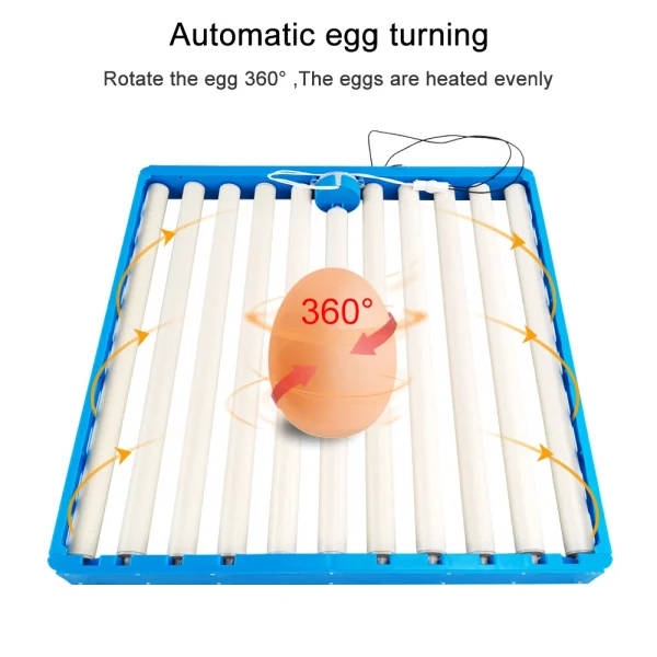 Automatic 360 degree rotary egg turner roller tray 70 eggs hatching incubator farm incubation tool duck quail bird accessory | Professional Grade | Bulk Available - Image 3