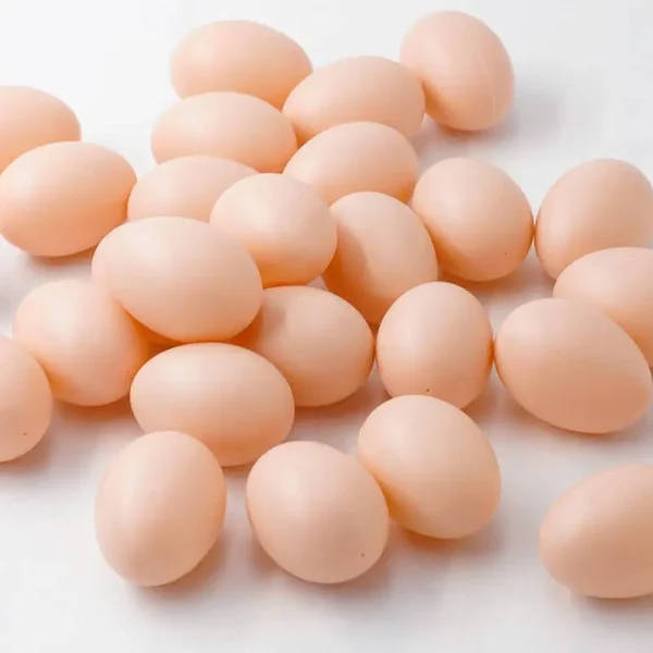 10 pcs hen poultry simulation artificial faux fake plastic eggs for chicken duck geese hatch incubation breeding | Professional Grade | Bulk Available - Image 3